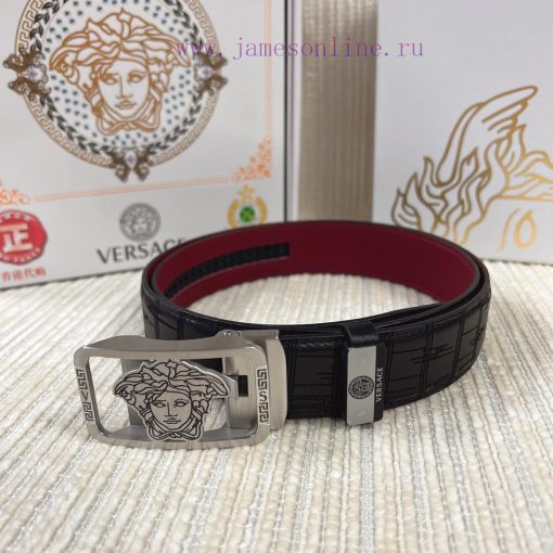 Versace automatic beltMaterial: Leather Belt with 100% Head Layer. The leather belt is guara q5yzp21q