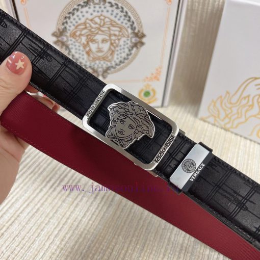 Versace automatic beltMaterial: Leather Belt with 100% Head Layer. The leather belt is guara q5yzp21q - Image 5