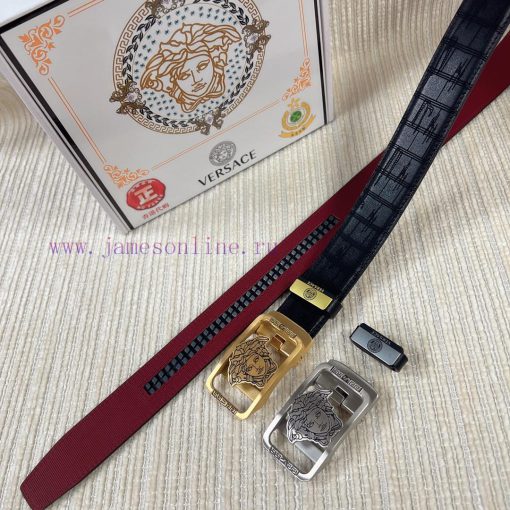 Versace automatic beltMaterial: Leather Belt with 100% Head Layer. The leather belt is guara q5yzp21q - Image 10