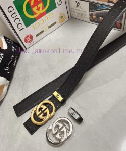 Gucci. Gucci  Material: Leather Belt with 100% Head Layer. The leather belt is guaranteed to 3g8x7073