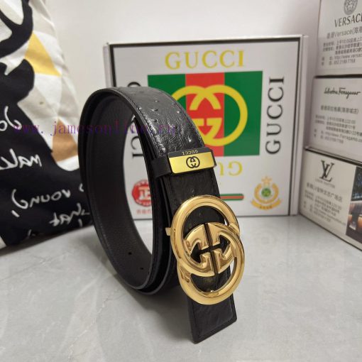 Gucci. Gucci  Material: Leather Belt with 100% Head Layer. The leather belt is guaranteed to 8s5nu2gn