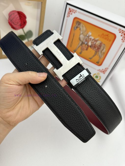 Hermes Hermès  Material: Leather Belt with 100% Head Layer. The leather belt is guaranteed t 218ighf0 - Image 3
