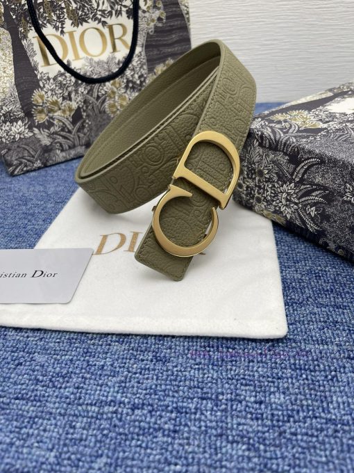 This 35mm double-sided belt from Dior combines elegant temperament with modern style. On one 1g0xtq4v - Image 4
