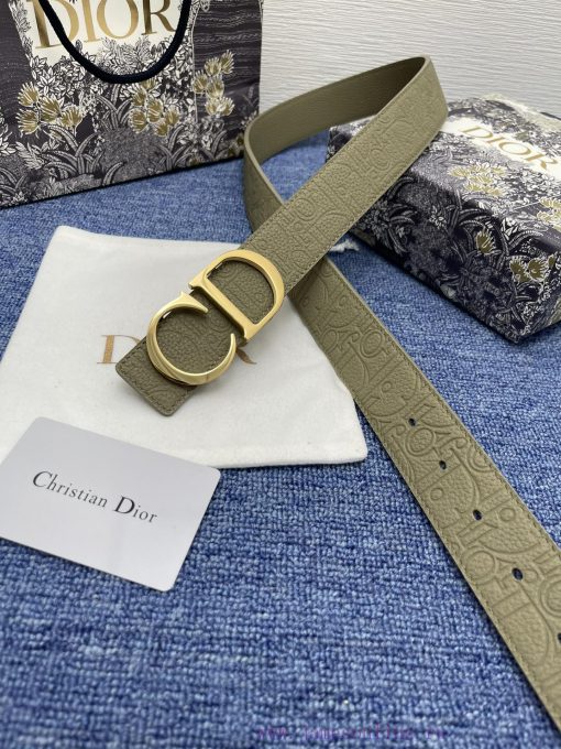 This 35mm double-sided belt from Dior combines elegant temperament with modern style. On one 1g0xtq4v - Image 5