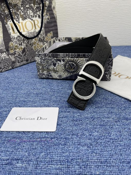 This 35mm double-sided belt from Dior combines elegant temperament with modern style. On one m9nuzm9s - Image 6