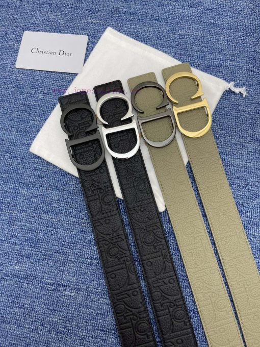 This 35mm double-sided belt from Dior combines elegant temperament with modern style. On one 1g0xtq4v - Image 8
