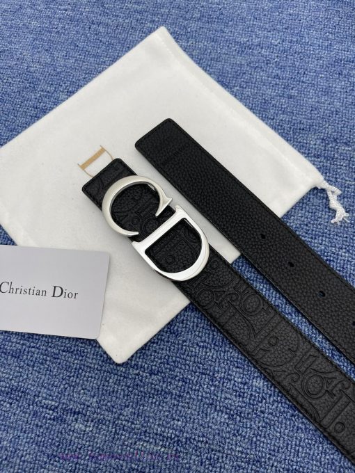 This 35mm double-sided belt from Dior combines elegant temperament with modern style. On one m9nuzm9s - Image 7