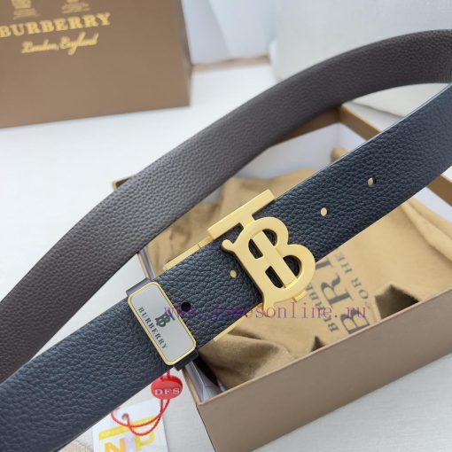 Burberry Burberry waist beltBuckle, classic pure copper material buckle, photographed in rea 5zhz87ab - Image 4