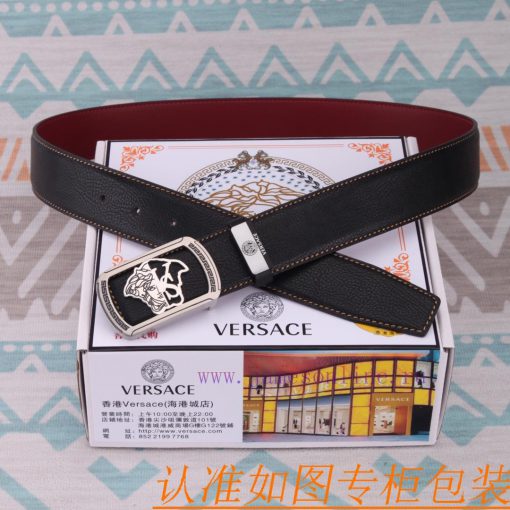 Belt belt Versace cowhide beltMen's belt material: 100% head layer cowhide belt, guaranteed htx6lcmz - Image 8