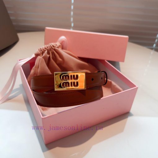 This leather belt is the ideal choice to enhance the unique style and tasteThe eye-catching i4iv48h8 - Image 2