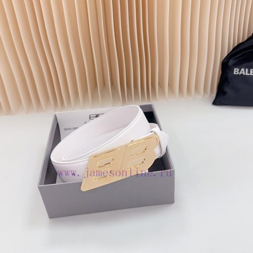 New 3.5cm Balenciaga official website, double-sided top layer cowhide material, length. 758. s1918i1a - Image 6