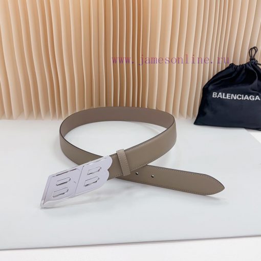 New 3.5cm Balenciaga official website, double-sided top layer cowhide material, length. 758. mr5gujm2 - Image 4
