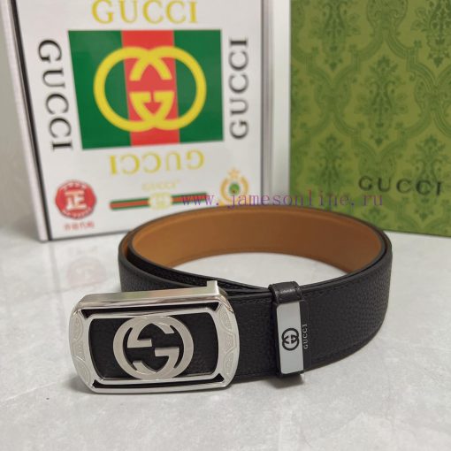 Gucci. Gucci  Material: Leather Belt with 100% Head Layer. The leather belt is guaranteed to an2jowxu - Image 3