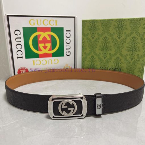 Gucci. Gucci  Material: Leather Belt with 100% Head Layer. The leather belt is guaranteed to 4exdvt25 - Image 6