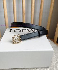 LOEWE's latest same style waist belt [Celebration] [Celebration] Plain cowhide leather belt gx2kvtbs
