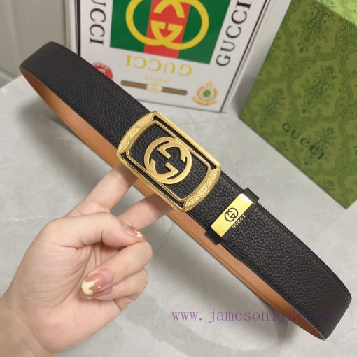 Gucci. Gucci  Material: Leather Belt with 100% Head Layer. The leather belt is guaranteed to 4exdvt25 - Image 7