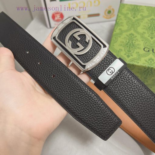 Gucci. Gucci  Material: Leather Belt with 100% Head Layer. The leather belt is guaranteed to an2jowxu - Image 8