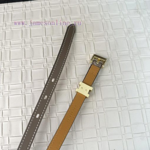 Calfskin waist belt, paired with palladium plated buckle, finely polished and diamond sparkl cacdahwg - Image 7