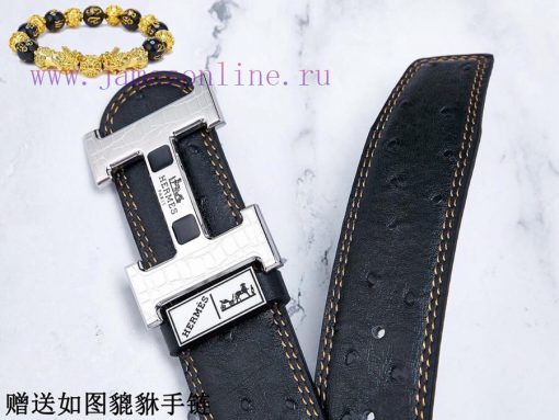 Belts from Herm è s Her...️The waist belt is made of 100% cowhide, ensuring that the genuine 0qrygxfp - Image 9