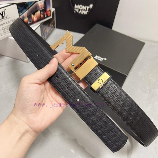 MontblancMaterial: Leather Belt with 100% Head Layer. The leather belt is guaranteed to be g 99dwvtt9 - Image 7