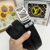 LV... Louis Vuitton automatic beltMaterial: Leather Belt with 100% Head Layer. The leather b tztffrlj