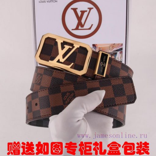 Belt LV Louis Vuitton ️The waist belt is made of 100% cowhide, ensuring that the genuine lea bo0vr5ao - Image 3