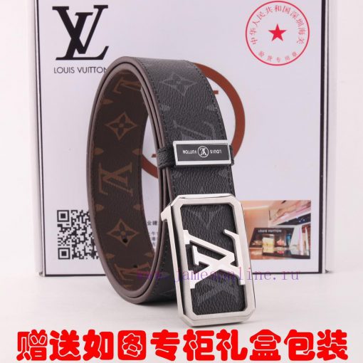 Belt LV Louis Vuitton ️The waist belt is made of 100% cowhide, ensuring that the genuine lea 6uy98vx9 - Image 6