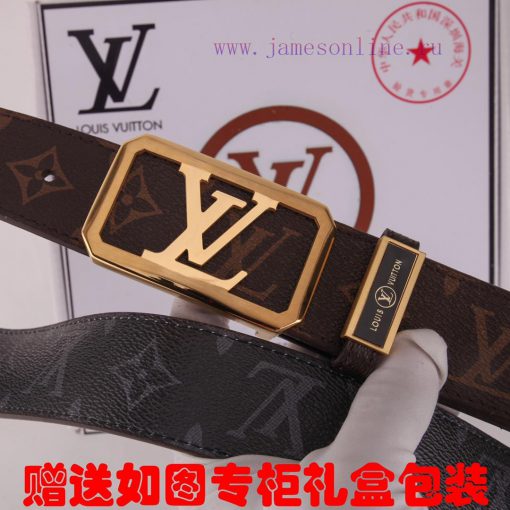 Belt LV Louis Vuitton ️The waist belt is made of 100% cowhide, ensuring that the genuine lea knhilayp - Image 8
