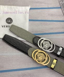 Versace. VersaceMaterial: Leather Belt with 100% Head Layer. The leather belt is guaranteed x04h8agb