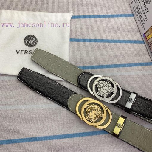 Versace. VersaceMaterial: Leather Belt with 100% Head Layer. The leather belt is guaranteed x04h8agb