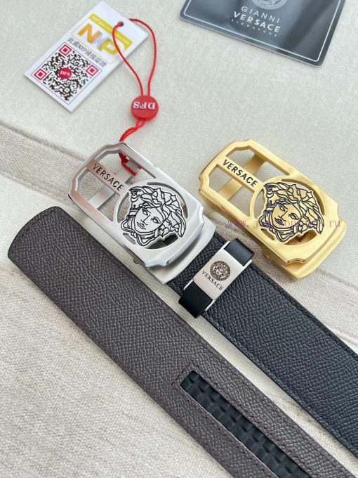 Versace Versace. ️ Belt and belt automatic beltAutomatic belt, classic head buckle made of p 25nz4txo - Image 6