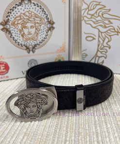 Versace automatic beltMaterial: Leather Belt with 100% Head Layer. The leather belt is guara 6fpy19kz