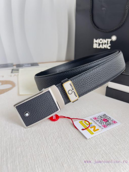 Montblanc Montblanc Belt Automatic BeltAutomatic belt, original new pure steel material auto 9ch5zhfl - Image 3
