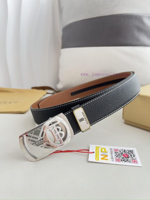 Burberry Burberry Belt ️ Automatic BeltAutomatic buckle, made of pure steel material, automa echyfd0e - Image 2