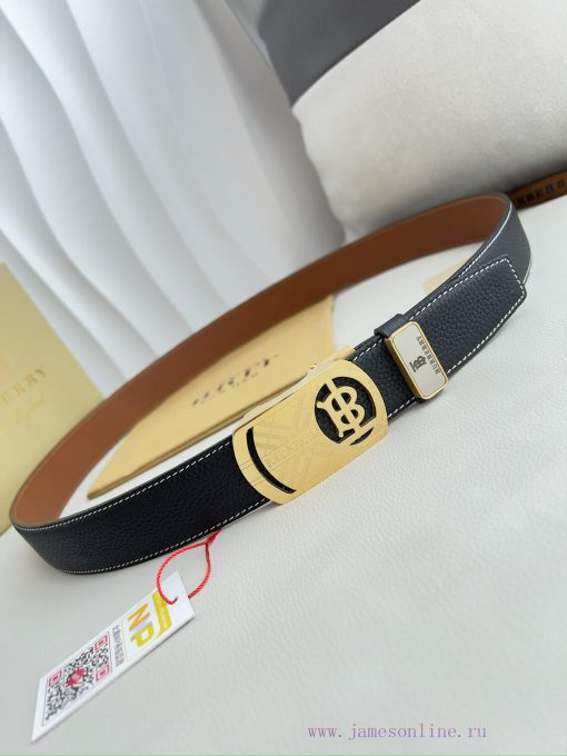 Burberry Burberry Belt ️ Automatic BeltAutomatic buckle, made of pure steel material, automa l76jykm2 - Image 4