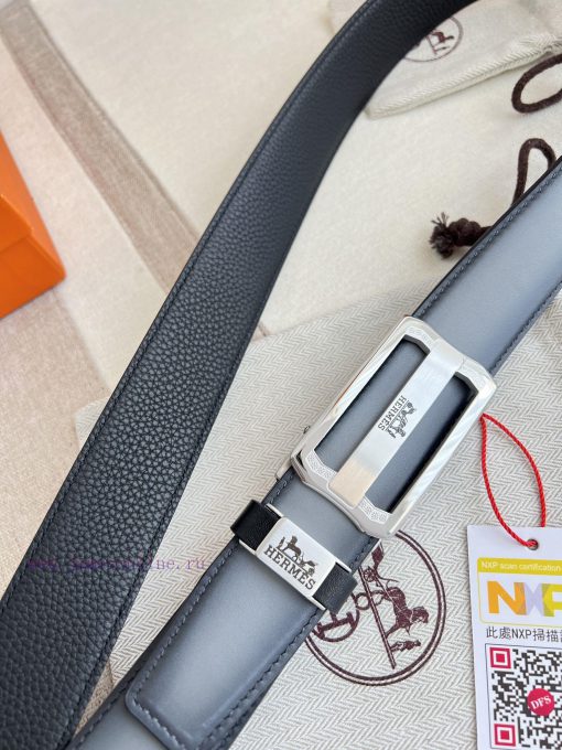 Hermes Her.. Mes ️ Automatic belt buckle waist beltAutomatic buckle, made of pure steel mate xm2ujg8h - Image 5