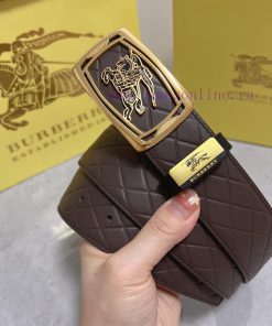 BurberryMaterial: Leather Belt with 100% Head Layer. The leather belt is guaranteed to be ge ggaxdxm0