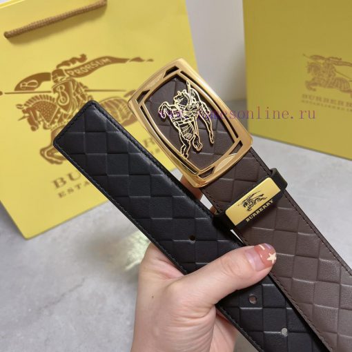 BurberryMaterial: Leather Belt with 100% Head Layer. The leather belt is guaranteed to be ge ol2gkclt - Image 8