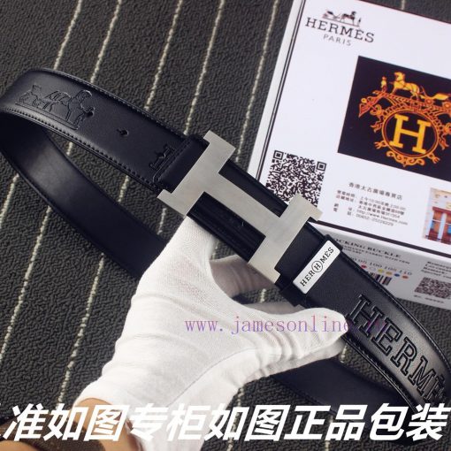Hermes ️Material: 100% head layer cowhide belt, 24k pure steel buckle to ensure equal qualit ehf9fkq9 - Image 2
