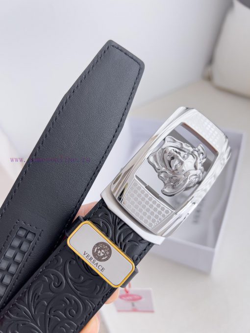 Versace Versace. ️ Belt and belt automatic beltAutomatic belt, classic head buckle made of p s123ha4w - Image 7
