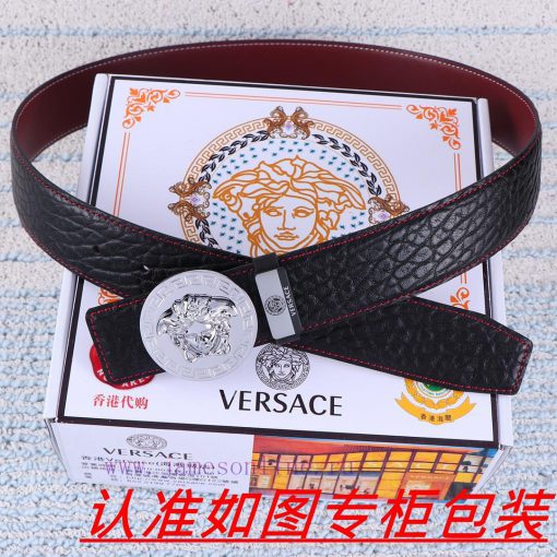Versace. Versace ️The material is made of 100% top layer cowhide, ensuring that 24k pure ste 5duc54hs - Image 5