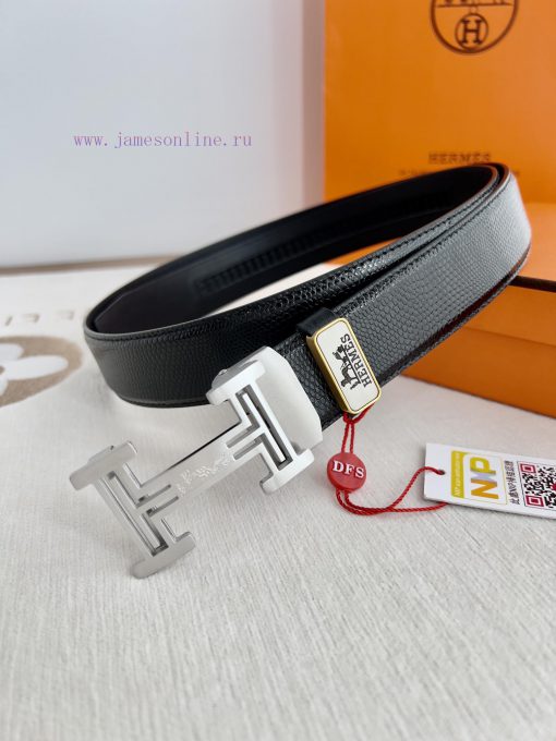 Hermes Her.. Mes ️ Automatic belt buckle waist beltAutomatic buckle, made of pure steel mate mh2rh146