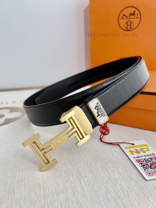 Hermes Her.. Mes ️ Automatic belt buckle waist beltAutomatic buckle, made of pure steel mate mh2rh146 - Image 3