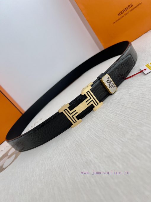 Hermes Her.. Mes ️ Automatic belt buckle waist beltAutomatic buckle, made of pure steel mate mh2rh146 - Image 6