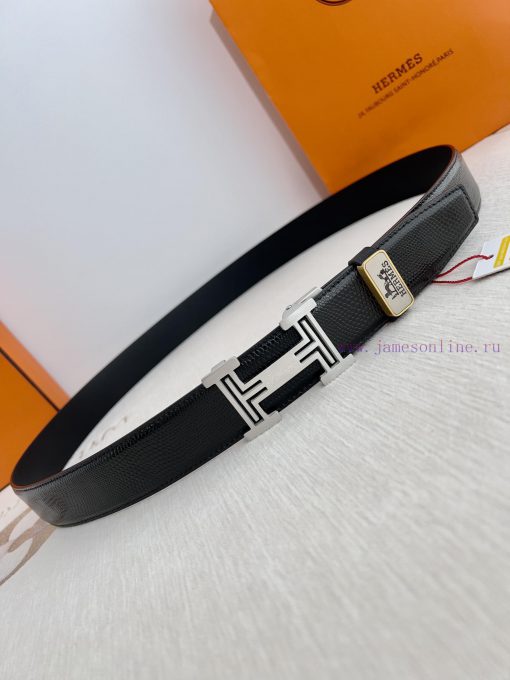 Hermes Her.. Mes ️ Automatic belt buckle waist beltAutomatic buckle, made of pure steel mate mh2rh146 - Image 7