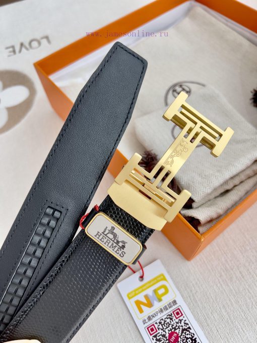 Hermes Her.. Mes ️ Automatic belt buckle waist beltAutomatic buckle, made of pure steel mate mh2rh146 - Image 8