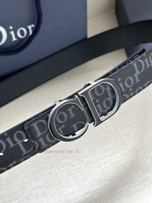 This 35mm double-sided belt combines elegant temperament with modern style. The double-sided 3xf78lul - Image 3