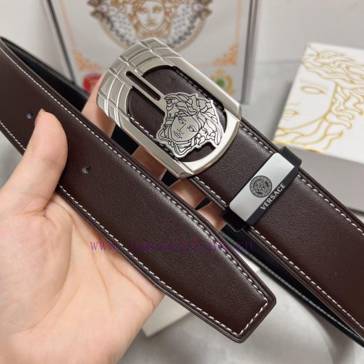 Versace. VersaceMaterial: Leather Belt with 100% Head Layer. The leather belt is guaranteed imslacfx - Image 4
