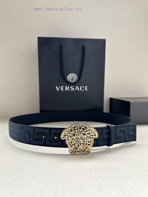 Width 3.8cm Versace This satin belt from Versace has a very casual style, adorned with the i pr3xi8q6