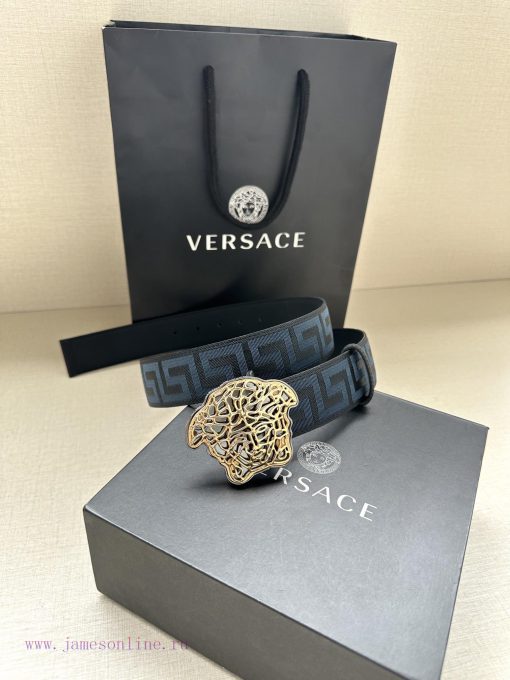 Width 3.8cm Versace This satin belt from Versace has a very casual style, adorned with the i pr3xi8q6 - Image 6